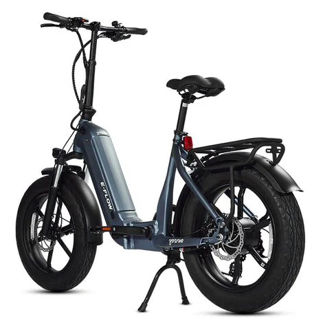 Electric Bike E-Joe E-Flow Blue Left Rear