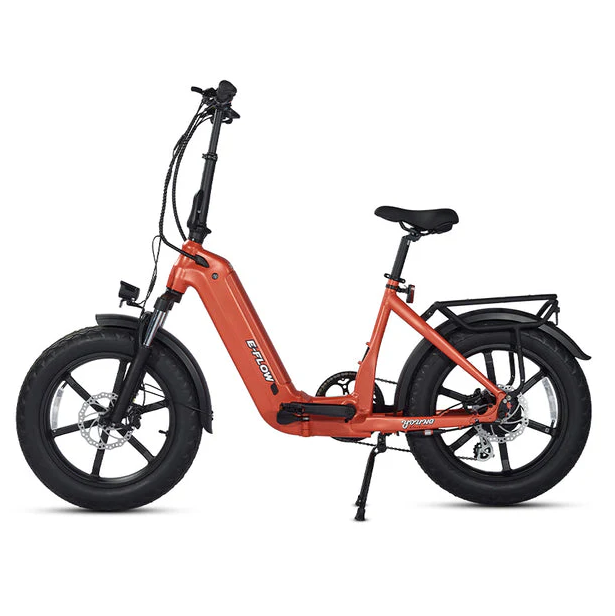 Electric Bike E-Joe E-Flow Orange Left