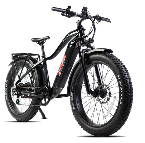 Electric Bike E-Joe E-Scout Black Right Front