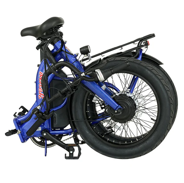 Electric Bike E-Joe Urban Pro Blue Folded