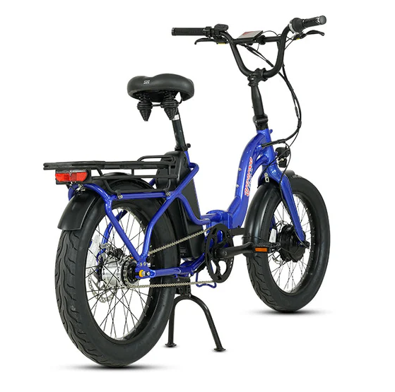 Electric Bike E-Joe Urban Pro Blue Right Rear