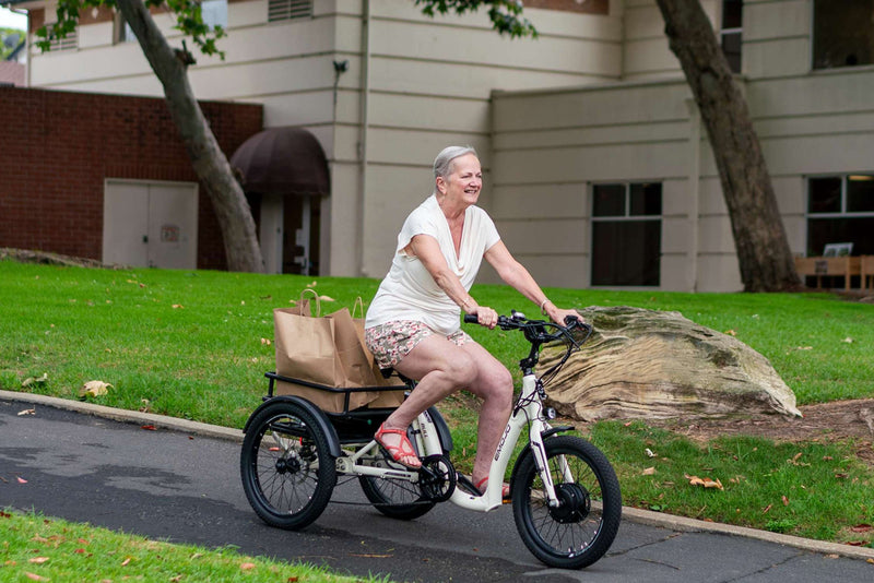 Electric Bike Emojo Bull Woman Riding