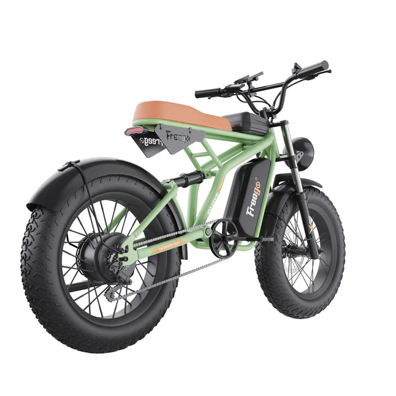 Electric Bike Freego F1 Green Right Rear