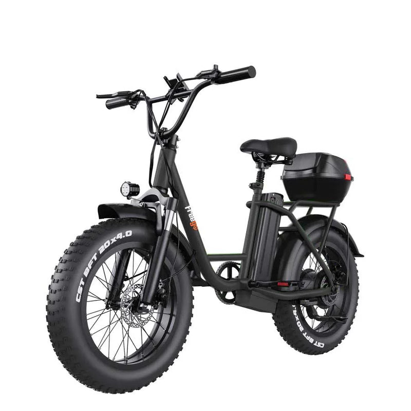 Electric Bike Freego FB-20X Black Left Front