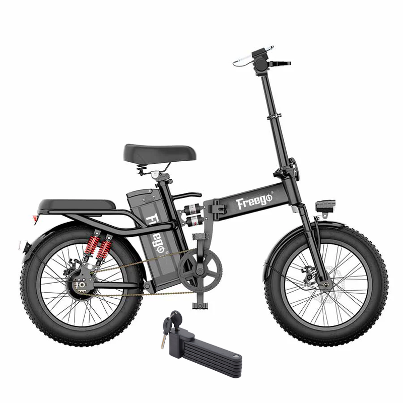 Freego 750W 48V T1 Folding Fat Tire Electric Bike