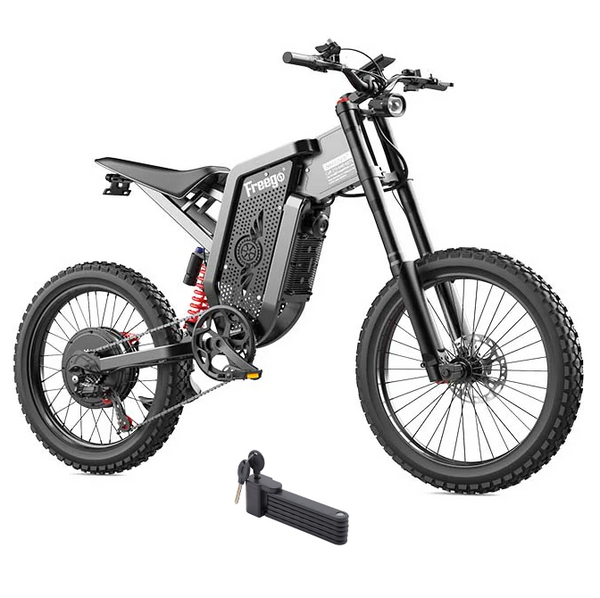 Freego 3000W X2 Off-Road Dirt Mountain Electric Bike