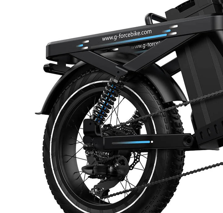 Electric Bike G-Force T7 Rear Suspension