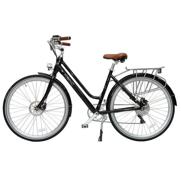 Electric Bike Iconic Ultralight StepThru Black Left