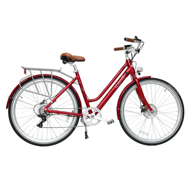 Electric Bike Iconic Ultralight StepThru Red Right