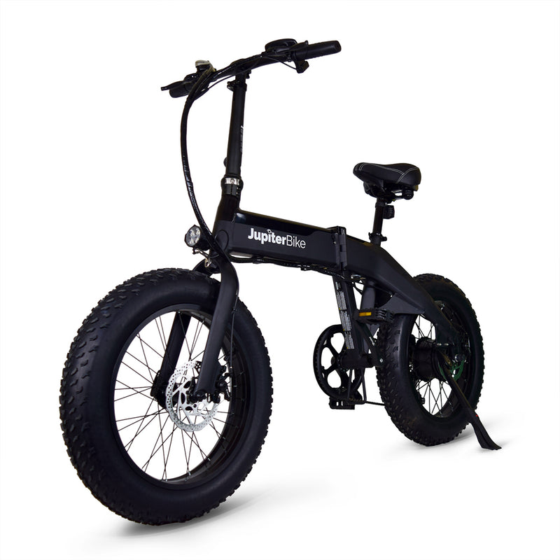 Electric Bike JupiterBike Defiant Black Left Front