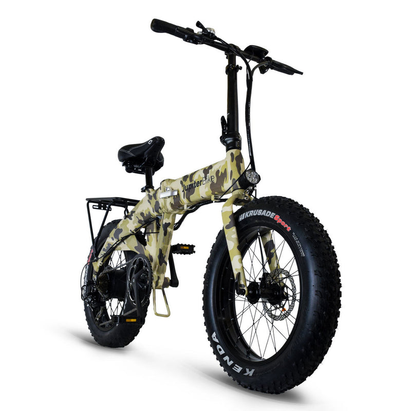 Electric Bike JupiterBike Defiant Camo Right Front