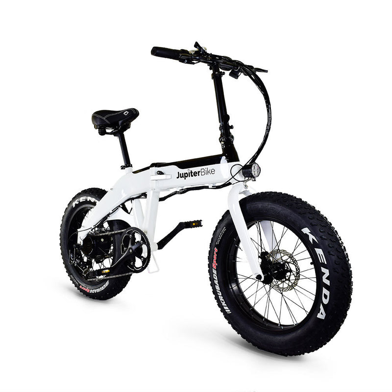 Electric Bike JupiterBike Defiant White Right Front