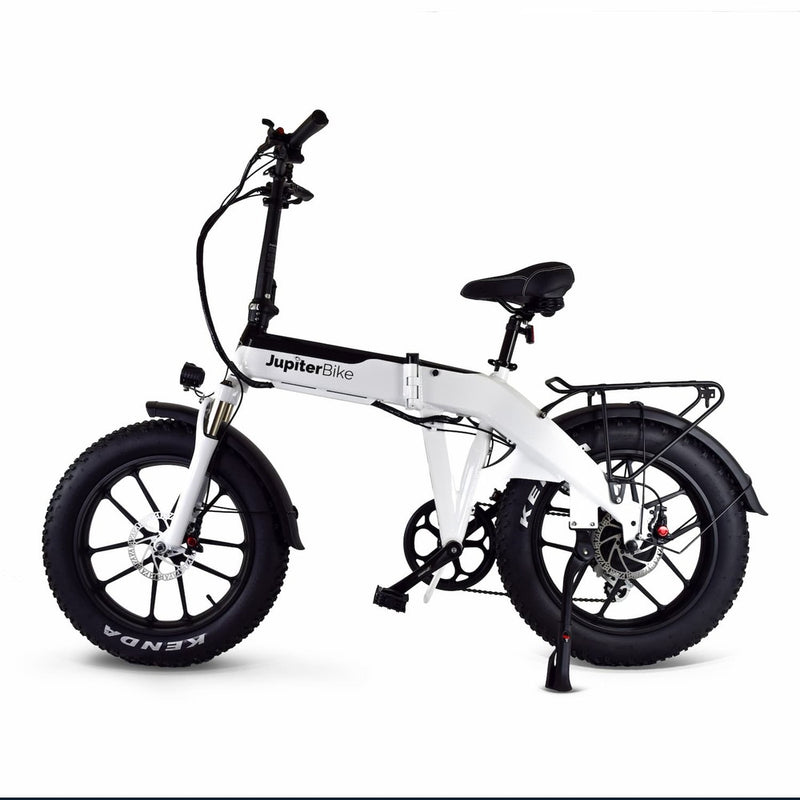 Electric Bike JupiterBike Defiant  Pro White Left