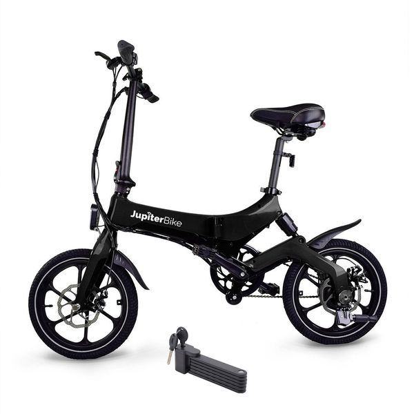 JupiterBike 350W Discovery X5 Folding Step-Thru Electric Bike