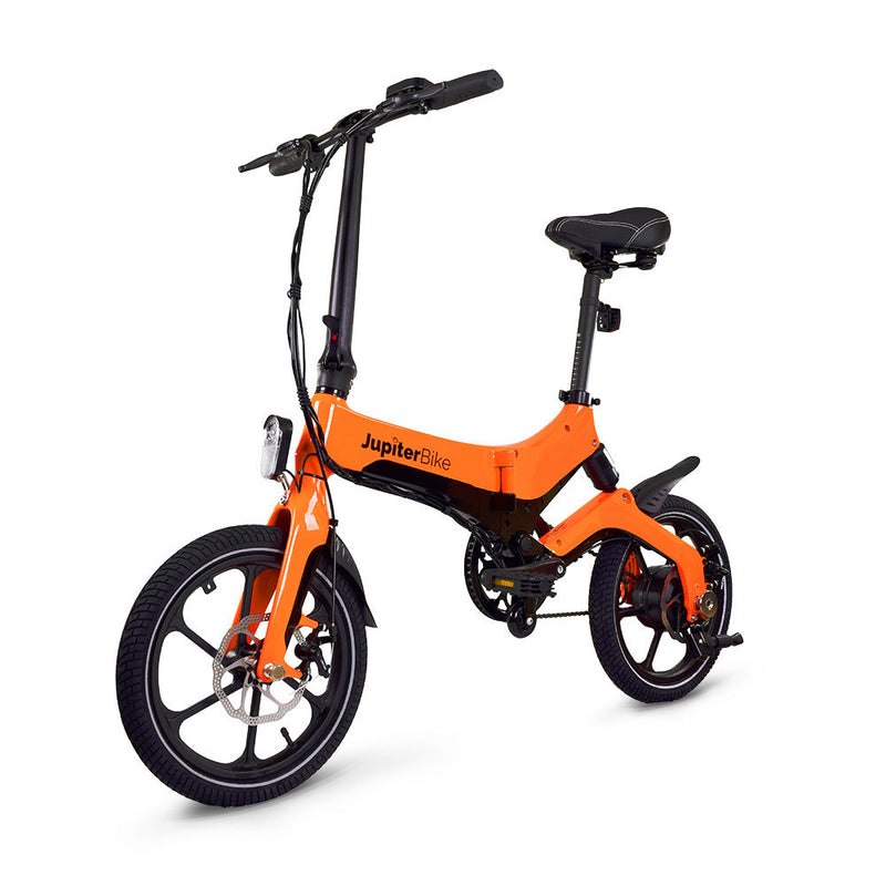 Electric Bike JupiterBike Dscovery X5 Orange Left Front