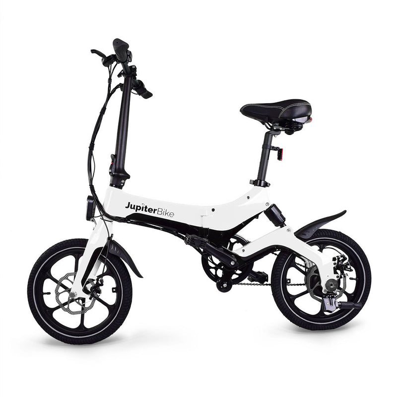 Electric Bike JupiterBike Dscovery X5 White Left