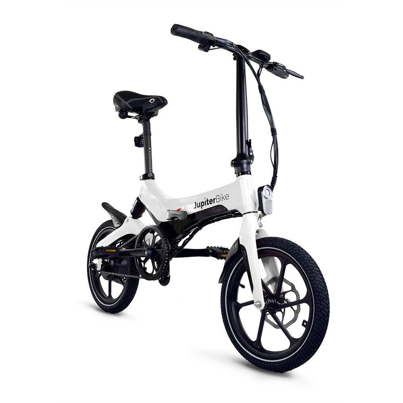 Electric Bike JupiterBike Dscovery X5 White Right Front