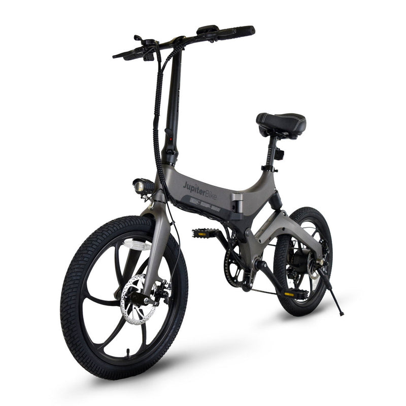 Electric Bike JupiterBike Dscovery X7 Grey Left Front