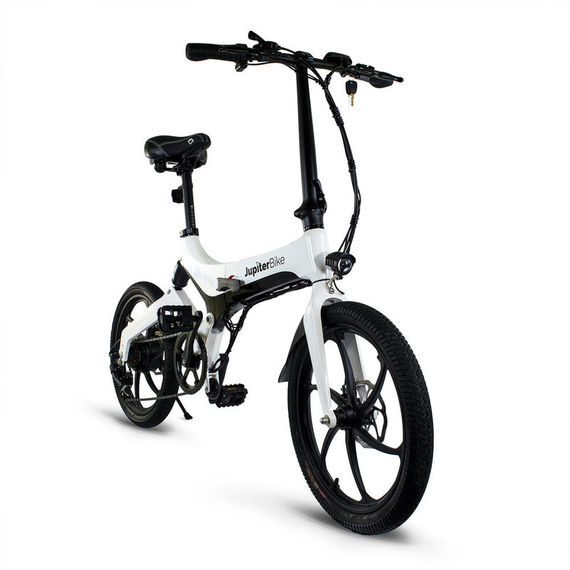 Electric Bike JupiterBike Dscovery X7 White Right