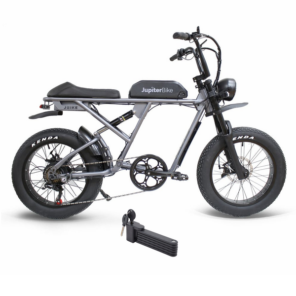 JupiterBike 750W Rogue Cafe Racer All-Terrain Fat Tire Electric Bike