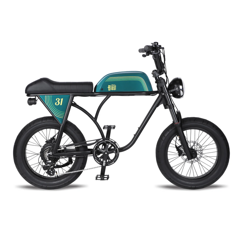 Electric Bike Michael Blast Outsider 4.0 Green Right