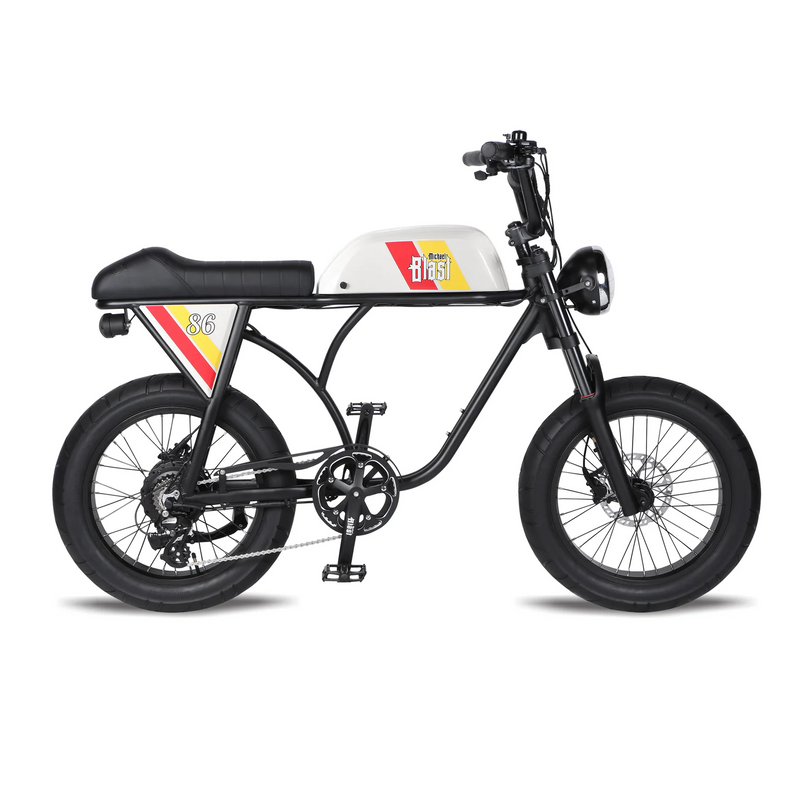 Electric Bike Michael Blast Outsider 4.0 White2 Right