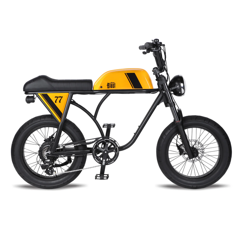 Electric Bike Michael Blast Outsider 4.0 Yellow1 Right