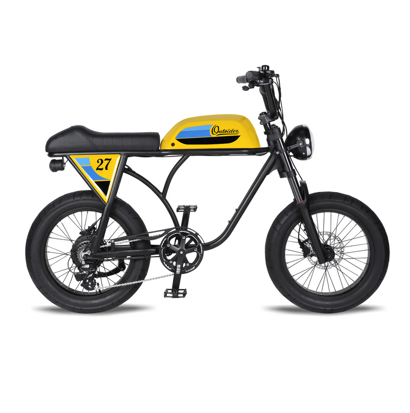 Electric Bike Michael Blast Outsider 4.0 Yellow2 Right