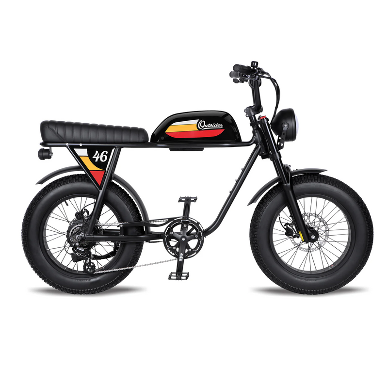 Electric Bike Michael Blast Outsider 5.0 Black Right