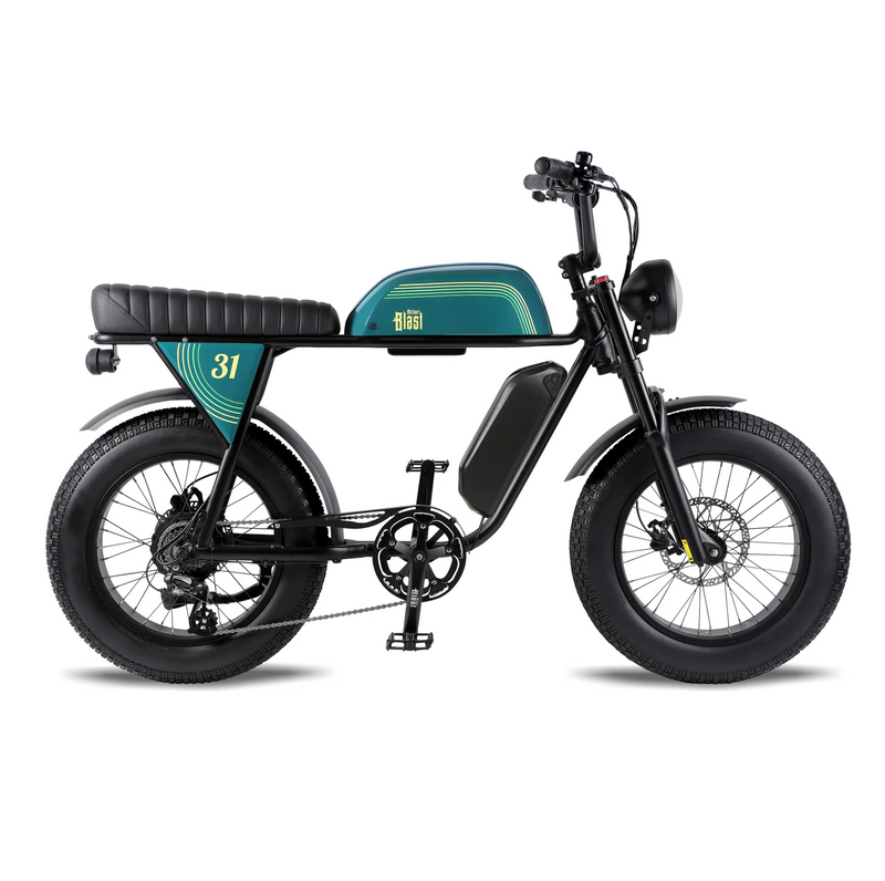 Electric Bike Michael Blast Outsider 5.0 DB Green Right