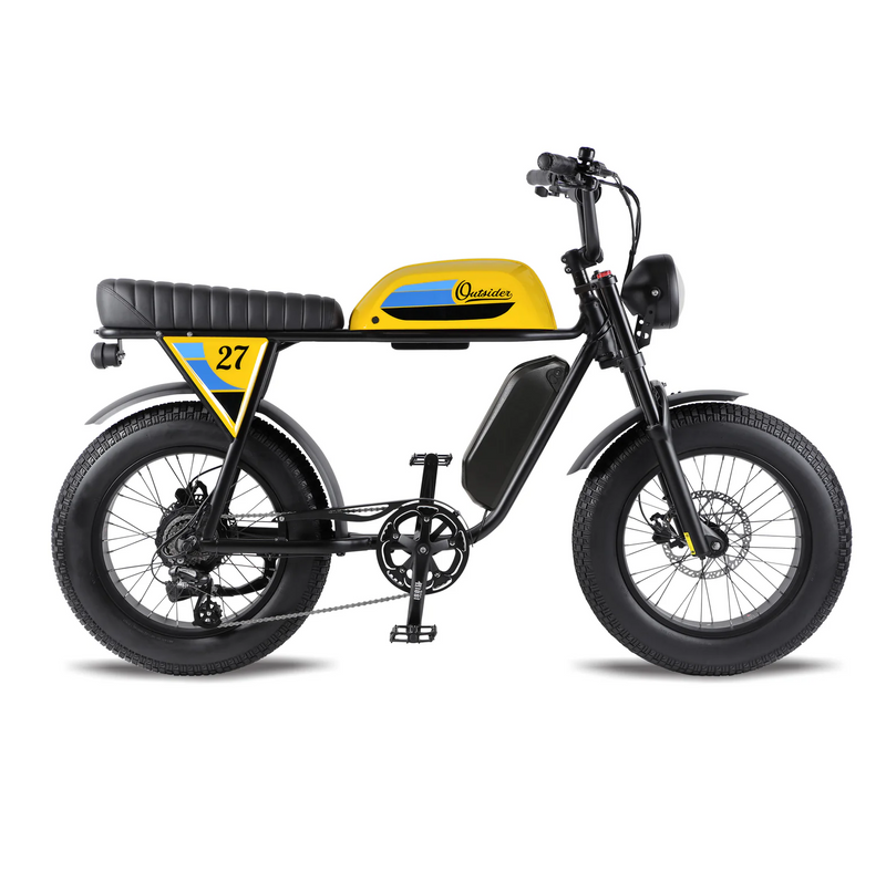 Electric Bike Michael Blast Outsider 5.0 DB Yellow 1 Right