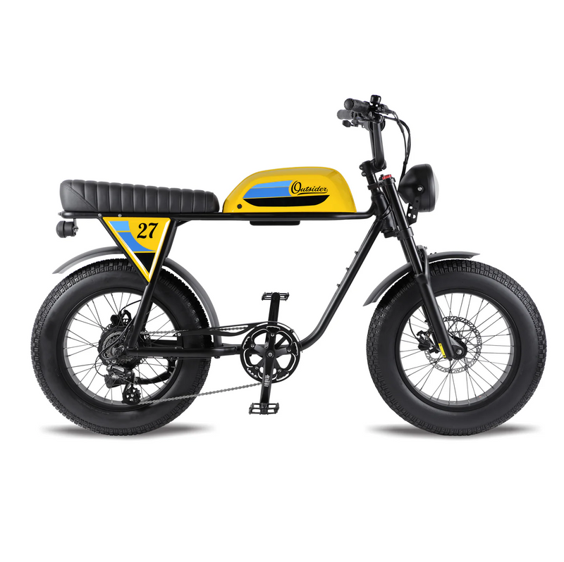 Electric Bike Michael Blast Outsider 5.0 Yellow 2 Right