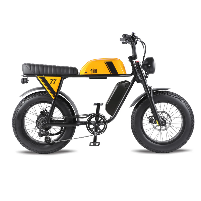 Electric Bike Michael Blast Outsider 5.0 DB Yellow 1Right