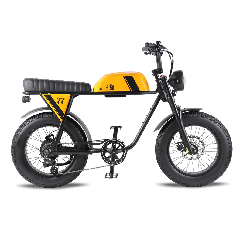 Electric Bike Michael Blast Outsider 5.0 Yellow Right