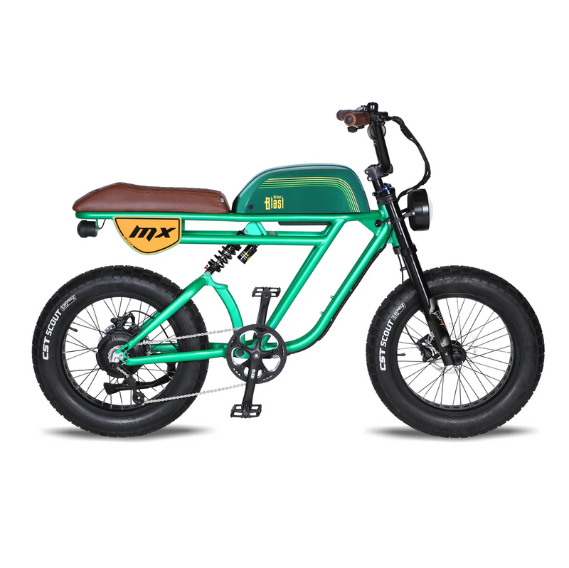 Electric Bike Michael Blast Outsider MX All Green Right