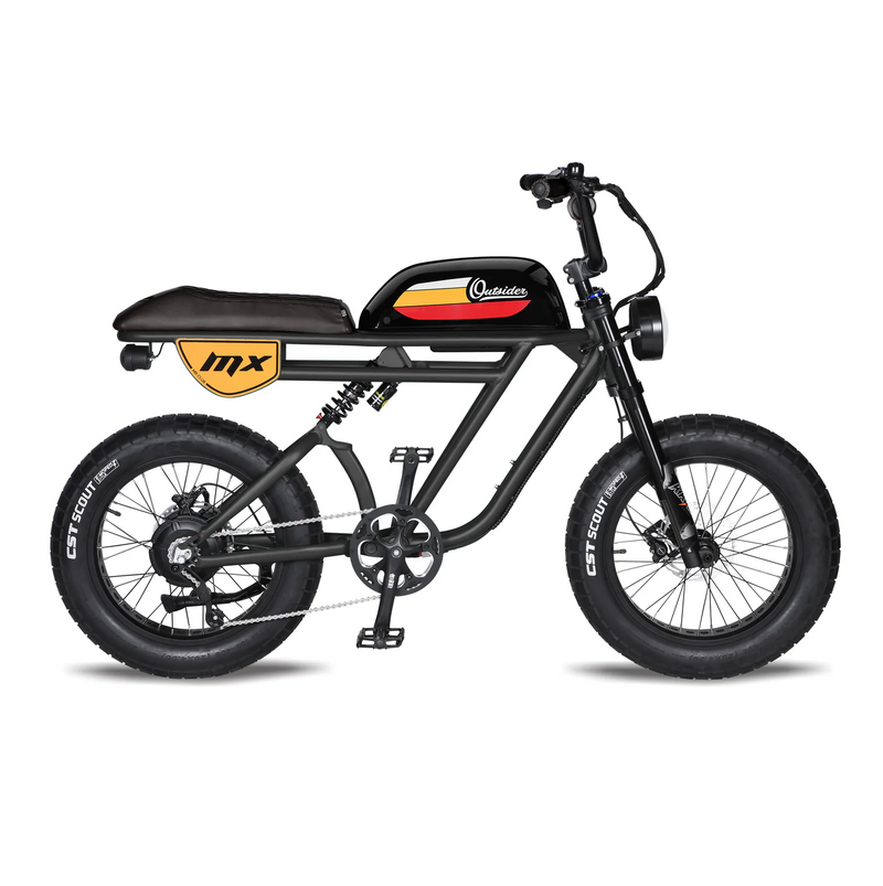 Electric Bike Michael Blast Outsider MX Black Right