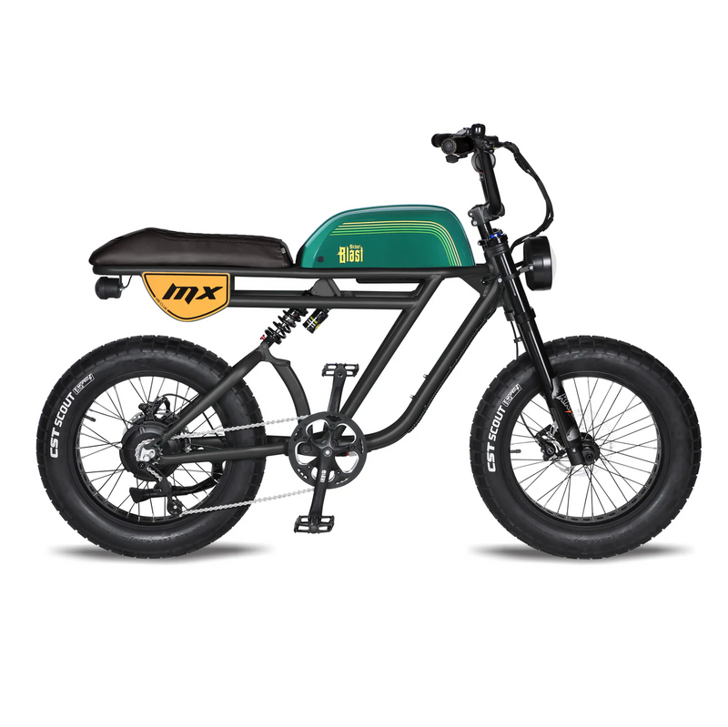 Electric Bike Michael Blast Outsider MX Green Right