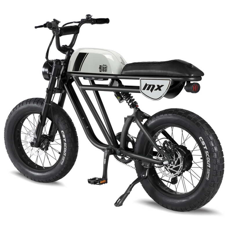 Electric Bike Michael Blast Outsider MX Grey Left Front