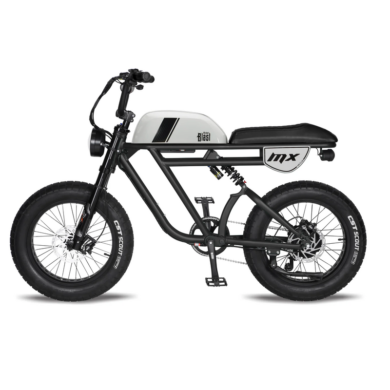 Electric Bike Michael Blast Outsider MX Grey Left