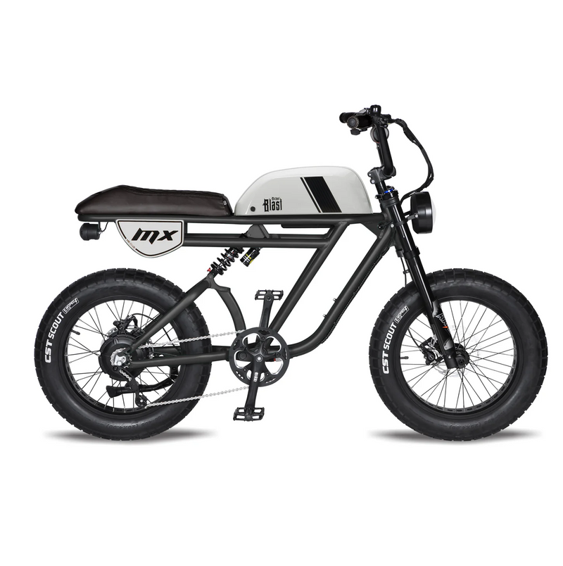 Electric Bike Michael Blast Outsider MX Grey Right