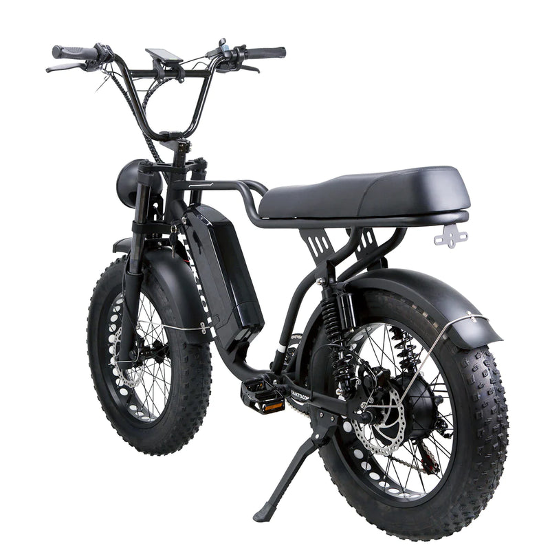 Electric Bike Nakto F2 Black Left Rear