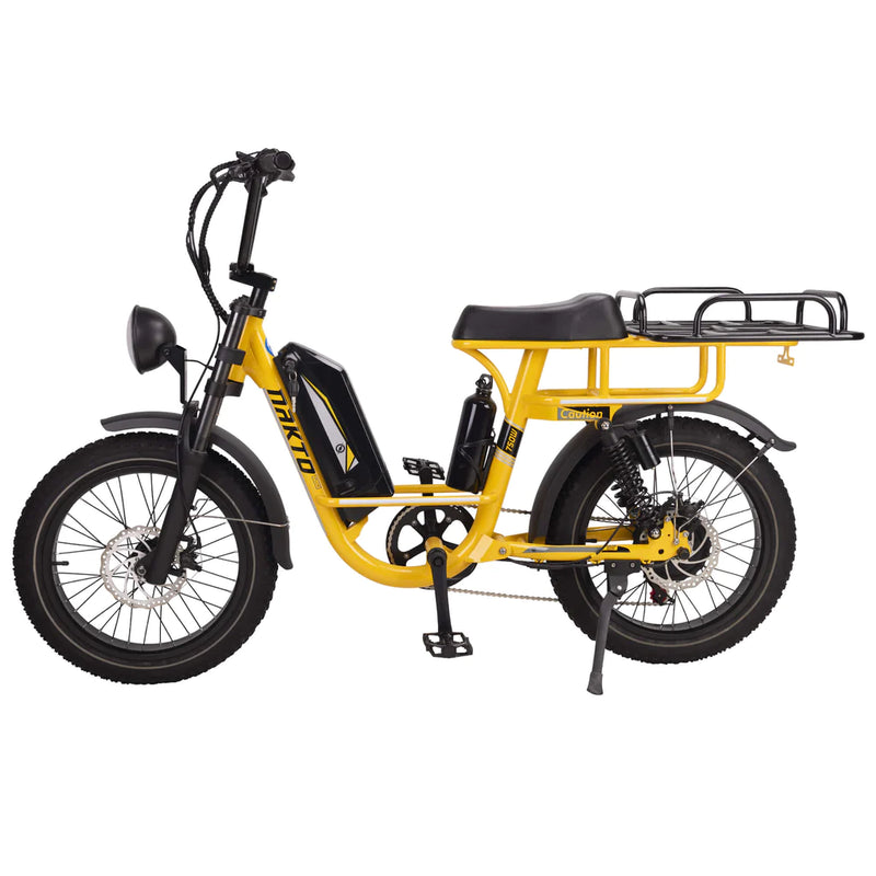 Electric Bike Nakto F4 Yellow Left