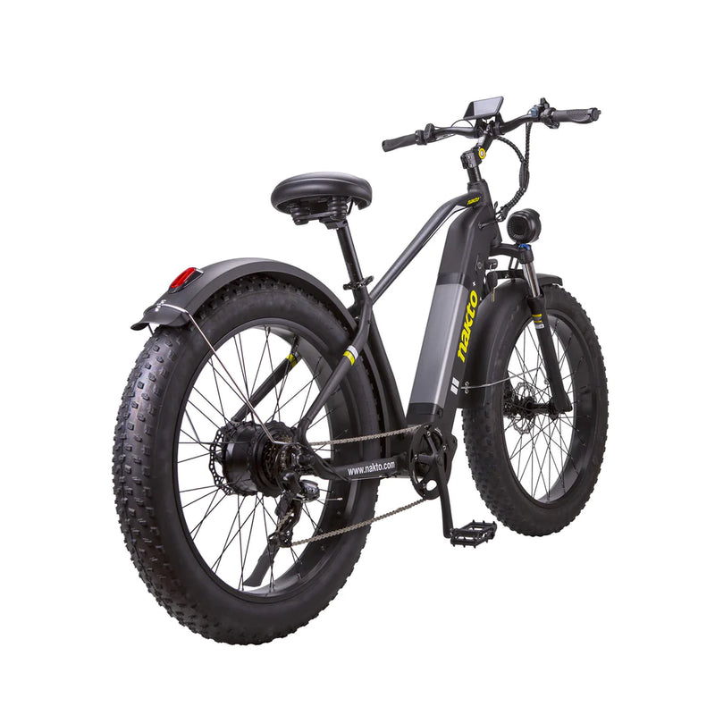 Electric Bike Nakto F6 Black Right Rear