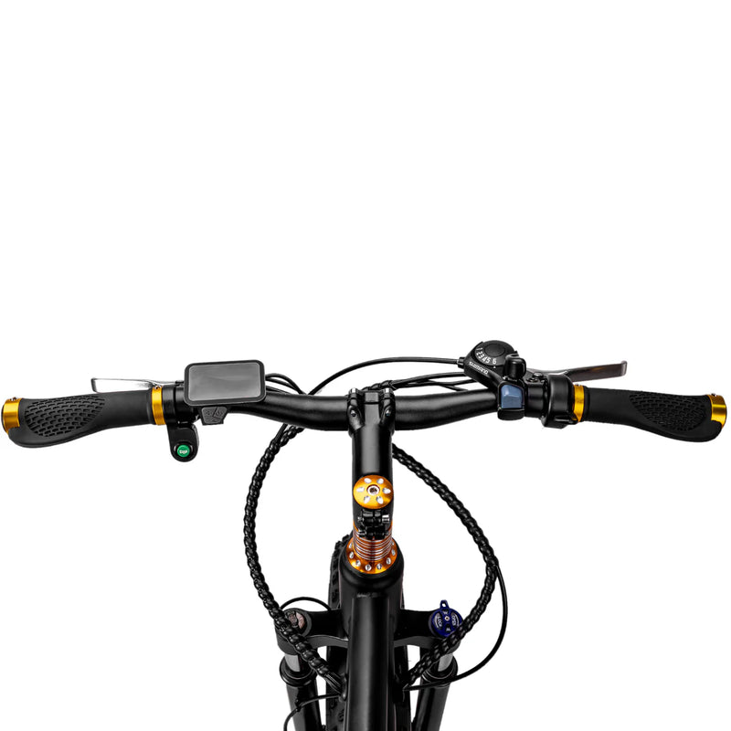 Electric Bike Nakto Mini Cruiser 2 Black Handlebar