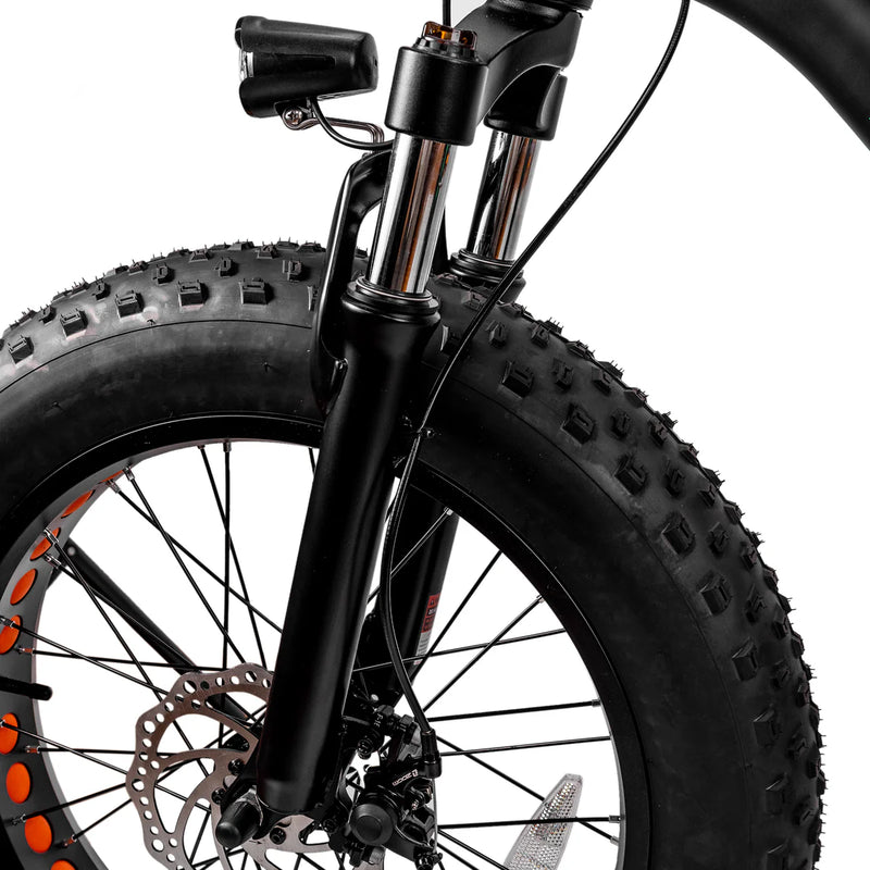 Electric Bike Nakto Mini Cruiser 2 Black Shock