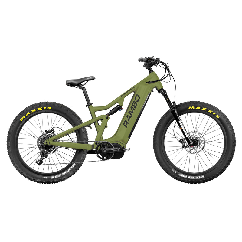 Electric Bike Rambo Dominator HD Green Right