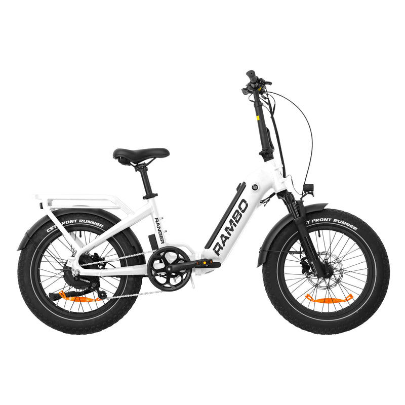 Electric Bike Rambo Ranger White Right