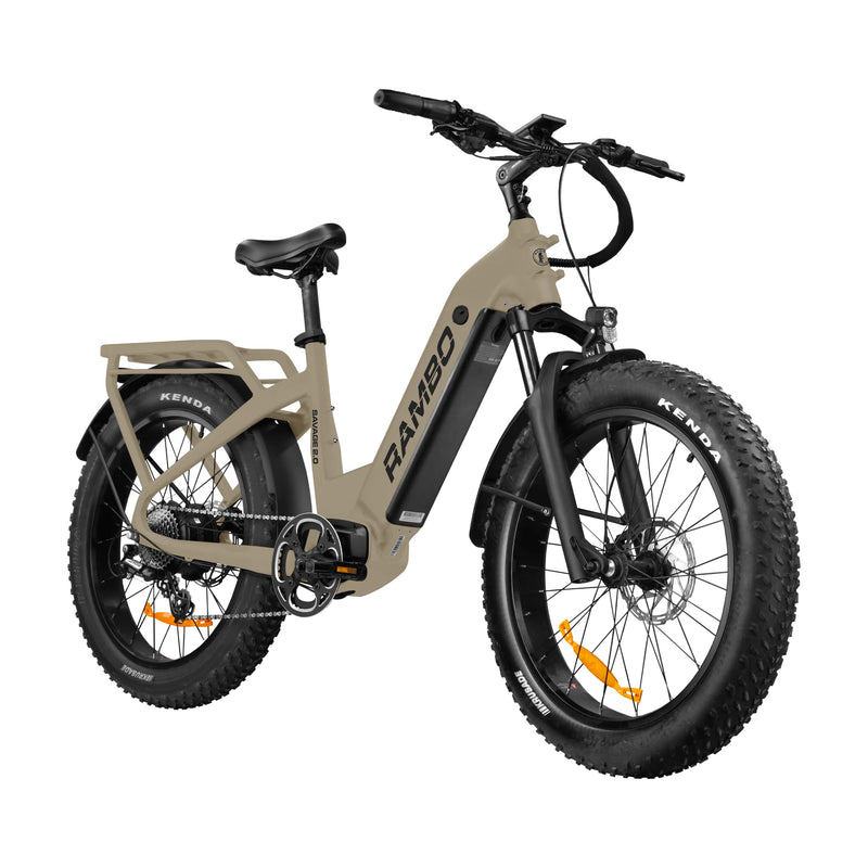 Electric Bike Rambo Savage 2.0 FDE Right Angle