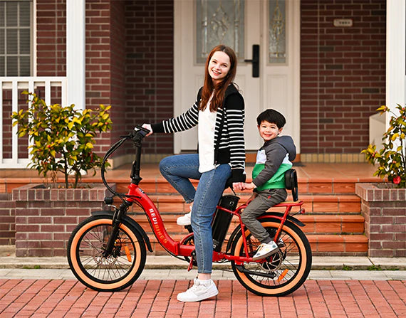 Electric Bike Revi Rebel.2 Family Riding