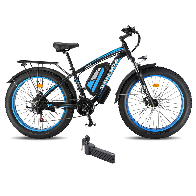 Senada Bikes 1000W 48V Archon Plus All-Terrain Off-Road Fat Tire Electric Bike